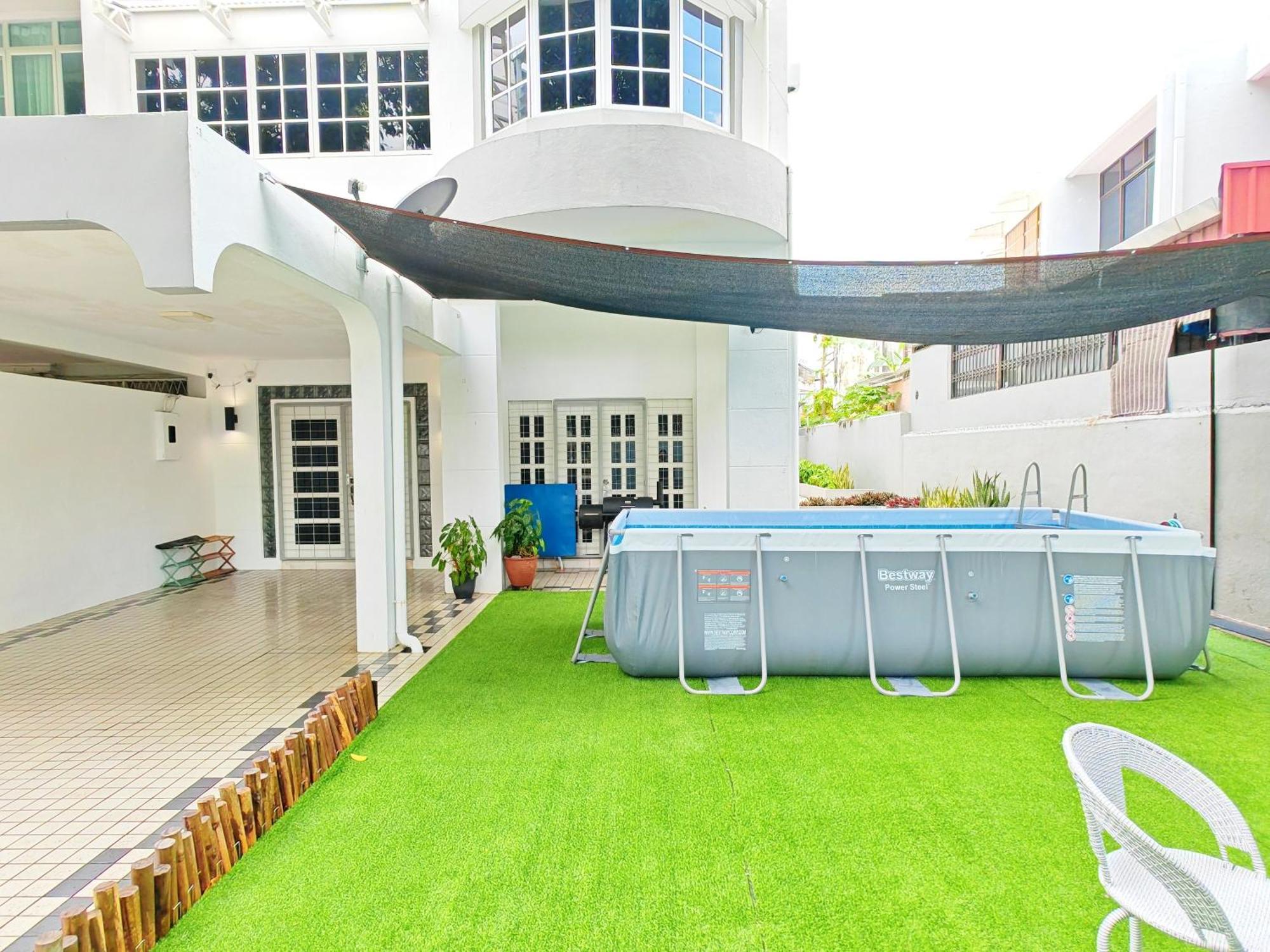 527 Beachhouse L 5 Bedroom With Swimming Pool - 3Min Walk To The Beach ทานจุงบุงาห์ ภายนอก รูปภาพ